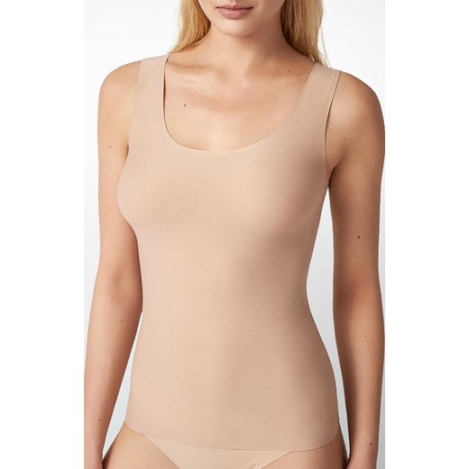 Marilyn bezszwowy top damski beżowy Naked Skin, Kolor beżowy, Rozmiar uniwersalny, Marilyn ze sklepu Intymna w kategorii Podkoszulki i halki - zdjęcie 186204509