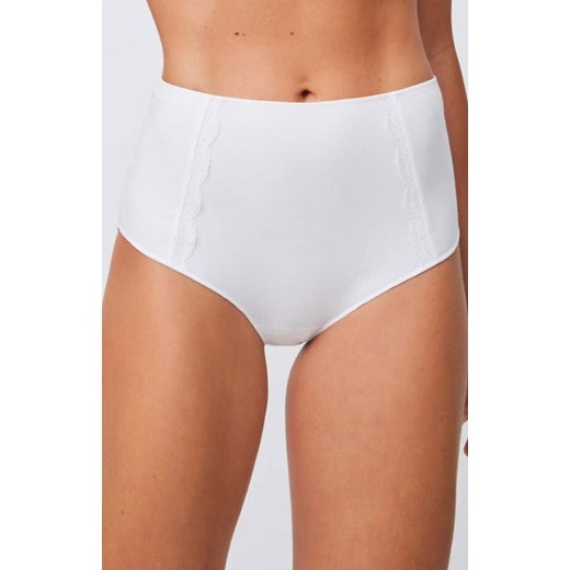 Figi damskie wysokie białe 19683, Kolor biały, Rozmiar M, YSABEL MORA ze sklepu Intymna w kategorii Majtki damskie - zdjęcie 186204779