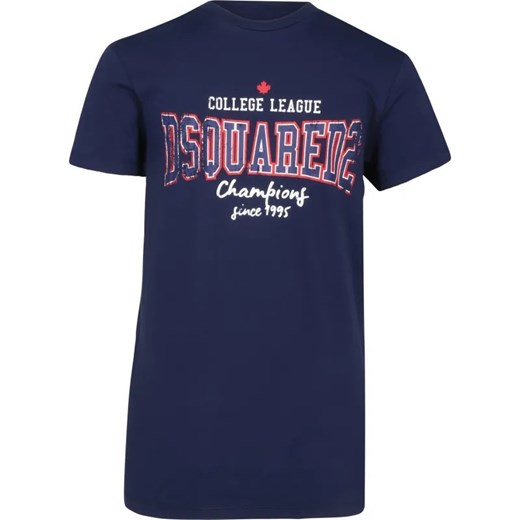 Dsquared2 T-shirt | Relaxed fit ze sklepu Gomez Fashion Store w kategorii Bluzki dziewczęce - zdjęcie 186204895