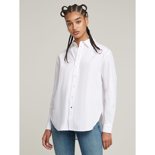 G-Star Bluzka w kolorze białym ze sklepu Limango Polska w kategorii Koszule damskie - zdjęcie 186205646