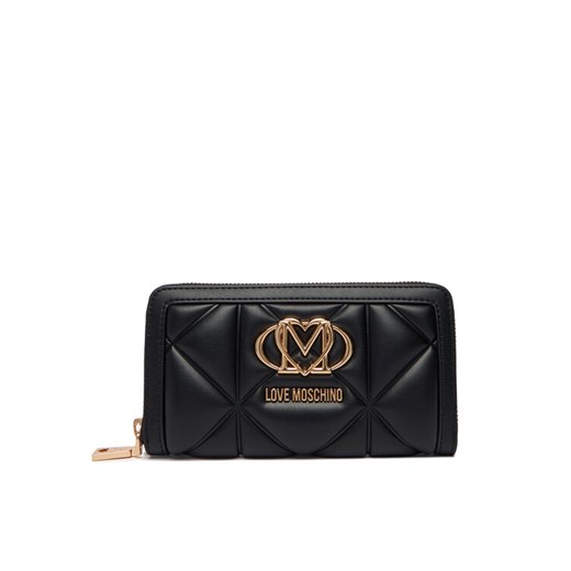 Portfel LOVE MOSCHINO JC5644PP0NLC0000 Czarny ze sklepu eobuwie.pl w kategorii Portfele damskie - zdjęcie 186205748