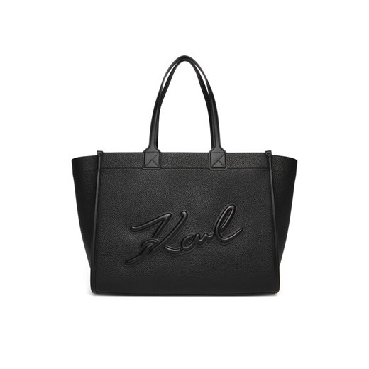 KARL LAGERFELD Torebka A4W30257 Czarny ze sklepu MODIVO w kategorii Torby Shopper bag - zdjęcie 186205907