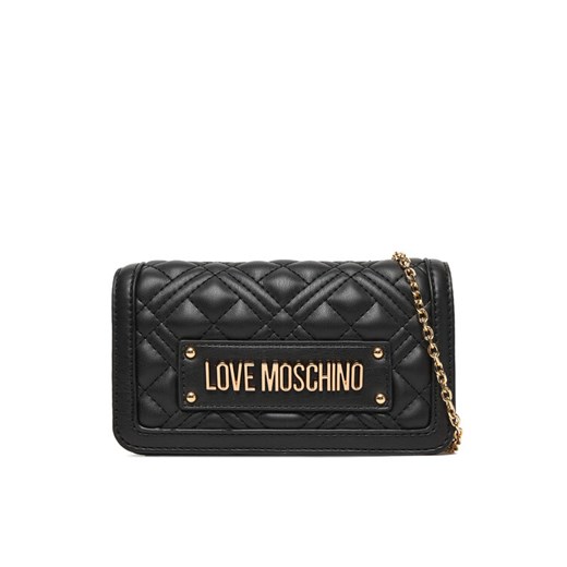 LOVE MOSCHINO Torebka JC5681PP0NLA0000 Czarny ze sklepu MODIVO w kategorii Kopertówki - zdjęcie 186205929