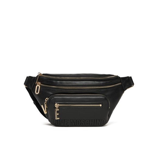 LOVE MOSCHINO Saszetka nerka JC4347PP0NKA0000 Czarny ze sklepu MODIVO w kategorii Nerki - zdjęcie 186205937