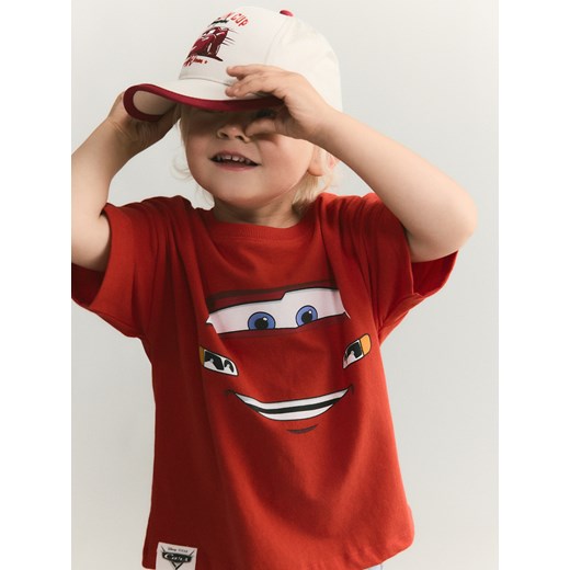 Reserved - Czapka z daszkiem Auta - złamana biel ze sklepu Reserved w kategorii Czapki dziecięce - zdjęcie 186206948