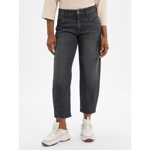 Cambio Dżinsy - Elin Kobiety Bawełna antracytowy jednolity Cambio 40 vangraaf