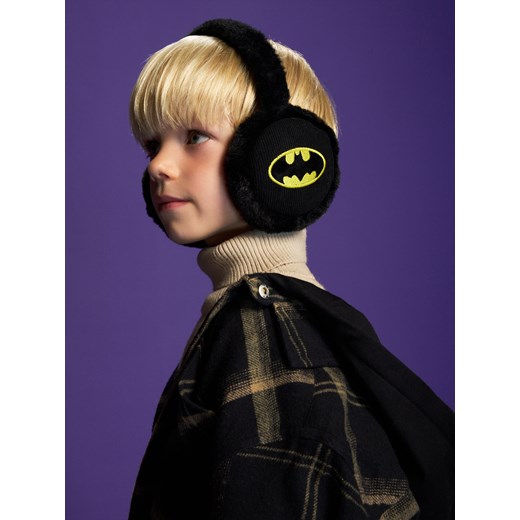 Reserved - Nauszniki z regulacją Batman - czarny ze sklepu Reserved w kategorii Czapki dziecięce - zdjęcie 186208428