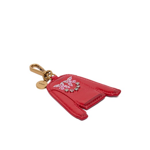 Brelok PINKO Charm Swea T-Shirt Microbibra AI 25-26 PCPL 105866 A31U Czerwony ze sklepu eobuwie.pl w kategorii Breloki - zdjęcie 186209738
