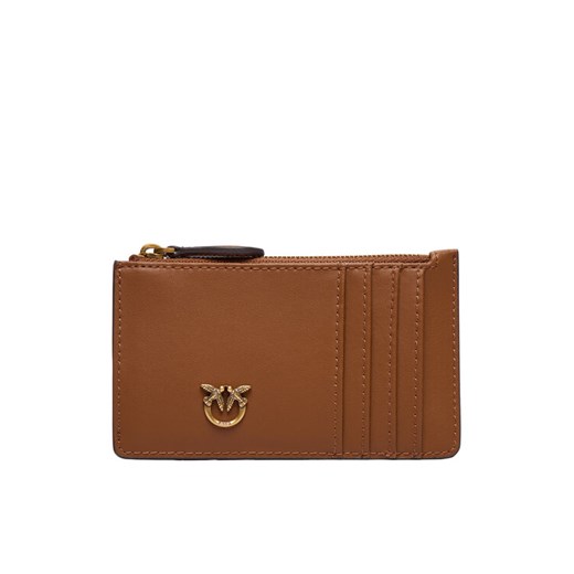PINKO Etui na karty kredytowe Airone Cardholder. AI 23-24 PCPL 100251 A0GK Brązowy ze sklepu MODIVO w kategorii Etui - zdjęcie 186209917