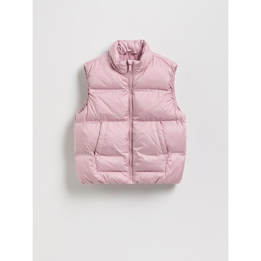 Reserved - Pikowana kamizelka - fioletowy ze sklepu Reserved w kategorii Kamizelki dziewczęce - zdjęcie 186210495