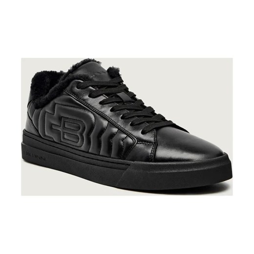 Baldinini Skórzane sneakersy | z dodatkiem wełny ze sklepu Gomez Fashion Store w kategorii Buty sportowe męskie - zdjęcie 186211008