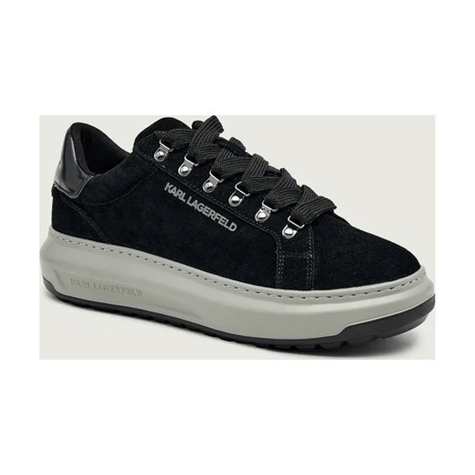 Karl Lagerfeld Sneakersy KAPRI LUG | zamsz ze sklepu Gomez Fashion Store w kategorii Buty sportowe męskie - zdjęcie 186211009