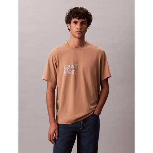 Calvin Klein Jeans T-shirt | Regular Fit ze sklepu Gomez Fashion Store w kategorii T-shirty męskie - zdjęcie 186211069