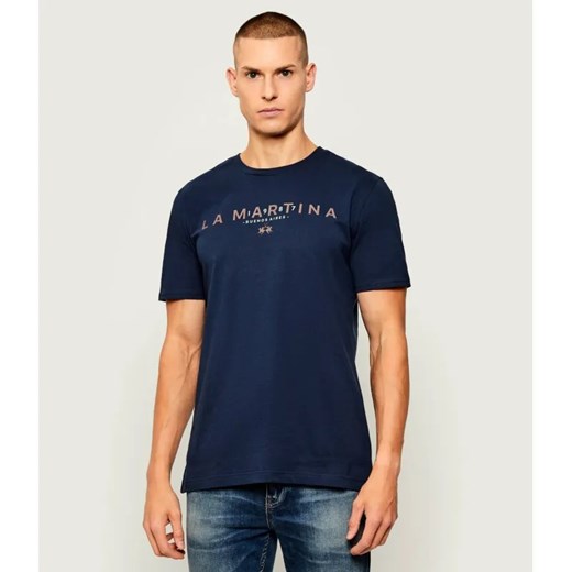 La Martina T-shirt | Regular Fit ze sklepu Gomez Fashion Store w kategorii T-shirty męskie - zdjęcie 186211156