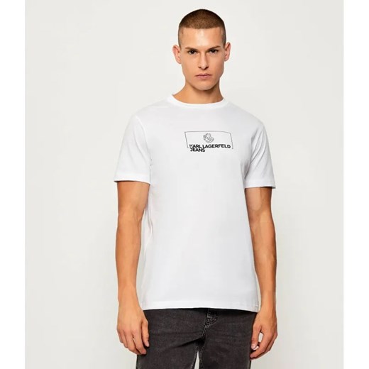 Karl Lagerfeld Jeans T-shirt | Slim Fit ze sklepu Gomez Fashion Store w kategorii T-shirty męskie - zdjęcie 186211197