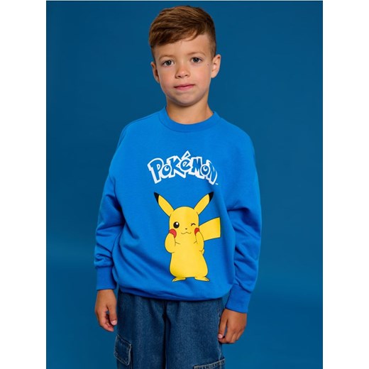 Sinsay - Bluza crewneck Pokemon - niebieski ze sklepu Sinsay w kategorii Bluzy chłopięce - zdjęcie 186214097