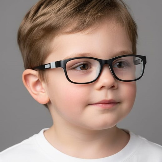 Elastyczne dziecięce oprawki okularowe zerówki prostokątne + gumka Sunoptic K6C czarne - id: 9270 - marki Sunoptic - 186214989 Elastyczne dziecięce oprawki okularowe zerówki prostokątne + gumka Sunoptic K6C czarne ze sklepu Stylion w kategorii Akcesoria dziecięce - zdjęcie 186214989