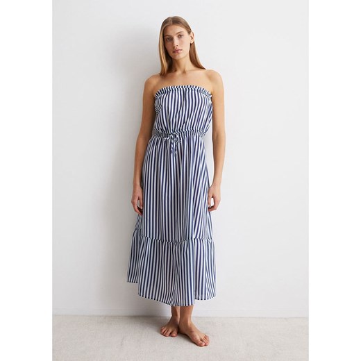 Marc O´Polo Beachwear Sukienka w kolorze niebieskim ze sklepu Limango Polska w kategorii Sukienki - zdjęcie 186215528