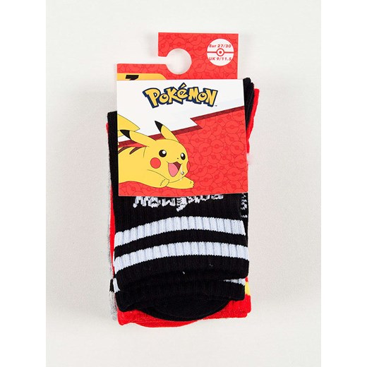 Pokémon Skarpety (3 pary) &quot;Pokemon&quot; w kolorze Pokémon 27-30 okazyjna cena Limango Polska