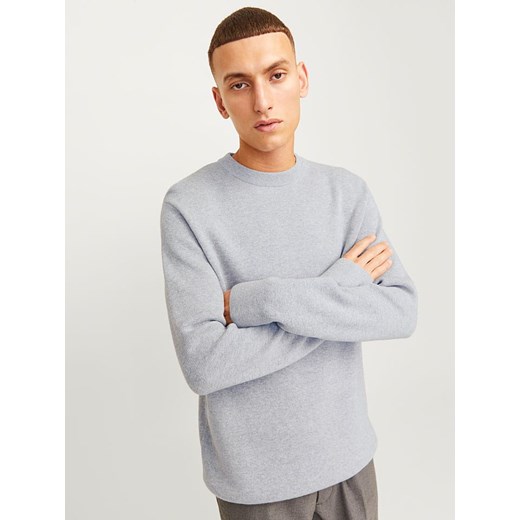 Jack &amp; Jones Sweter &quot;Milano&quot; w kolorze jasnoszarym ze sklepu Limango Polska w kategorii Swetry męskie - zdjęcie 186215629