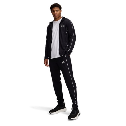 Męski dres komplet treningowy Under Armour UA EMEA Tracksuit Novelty - czarny ze sklepu Sportstylestory.com w kategorii Bluzy męskie - zdjęcie 186217719