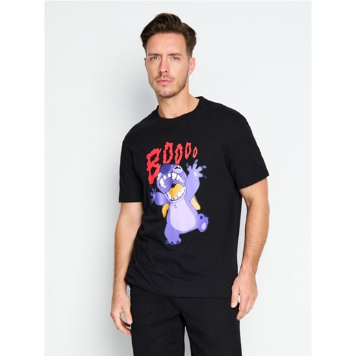 Sinsay - Koszulka comfort fit na Halloween Stitch - czarny ze sklepu Sinsay w kategorii T-shirty męskie - zdjęcie 186218415