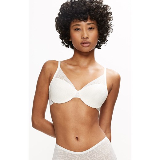 Triumph biustonosz usztywniany Signature Sheer 10215948-1595, Kolor ecru, Rozmiar 75B, Triumph ze sklepu Intymna w kategorii Biustonosze - zdjęcie 186218739