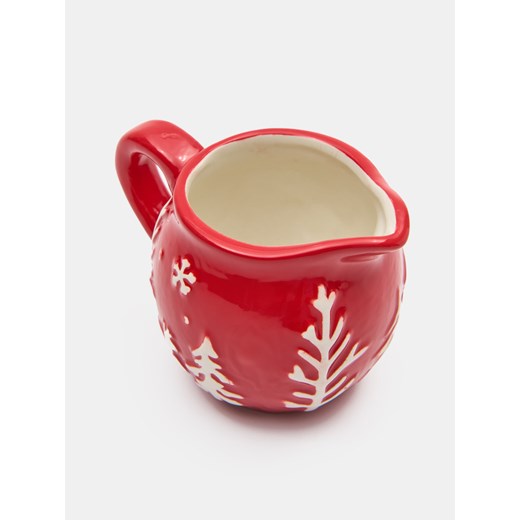 Sinsay - Dzbanek z motywem zimowym - czerwony Sinsay One Size Sinsay
