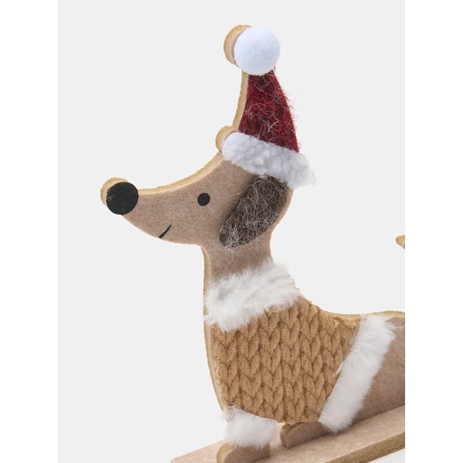 Sinsay - Dekoracja świąteczna - czerwony Sinsay One Size Sinsay