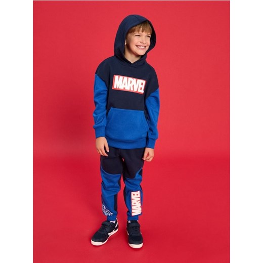 Sinsay - Komplet dzianinowy Marvel - granatowy ze sklepu Sinsay w kategorii Komplety chłopięce - zdjęcie 186221448