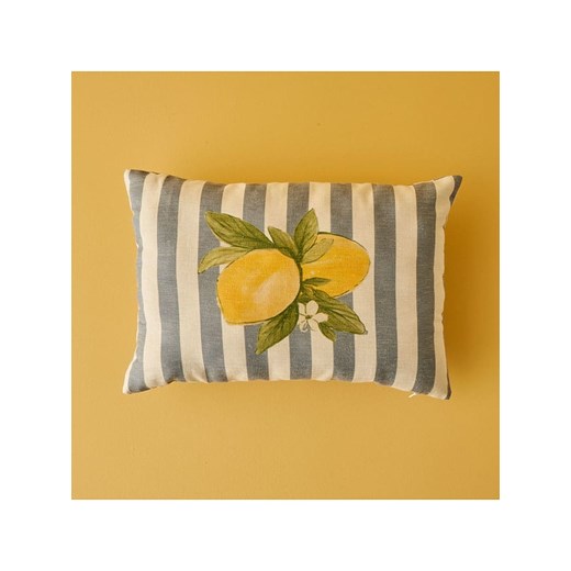 BELLA MAISON Poszewka w kolorze kremowo-niebiesko-żółtym na poduszkę - 35 x 50 cm ze sklepu Limango Polska w kategorii Poduszki dekoracyjne - zdjęcie 186221585