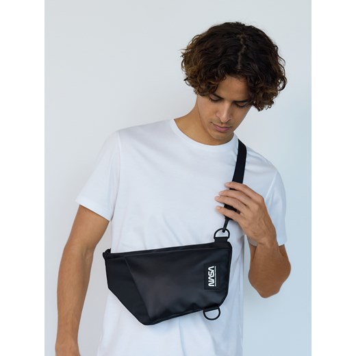 Reserved - Plecak NASA - czarny ze sklepu Reserved w kategorii Nerki - zdjęcie 186222349