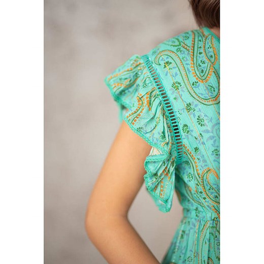 Lula Natura Sukienka w kolorze turkusowym Lula Natura onesize Limango Polska wyprzedaż