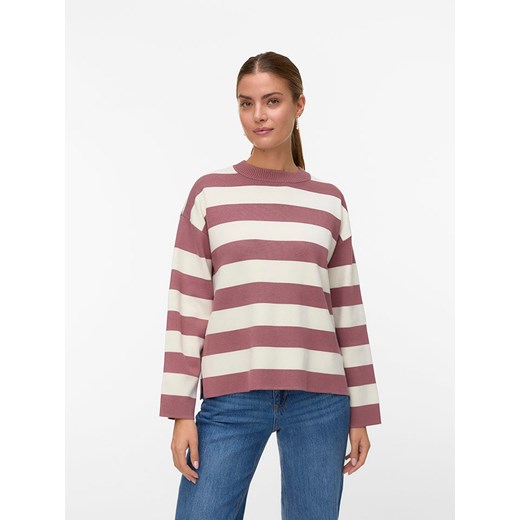 Vero Moda Sweter w kolorze jasnoróżowo-kremowym Vero Moda M wyprzedaż Limango Polska
