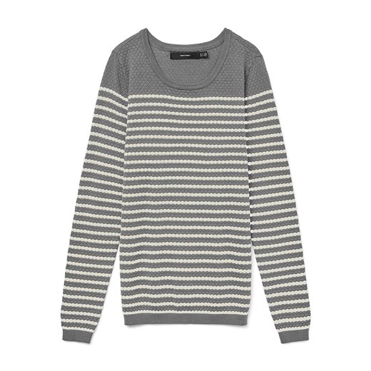 Vero Moda Sweter w kolorze szarym ze sklepu Limango Polska w kategorii Swetry damskie - zdjęcie 186223466