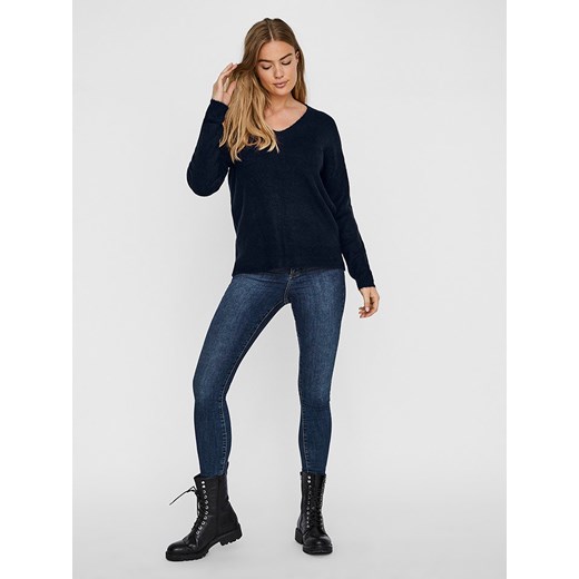 Vero Moda Sweter w kolorze granatowym Vero Moda XXL promocja Limango Polska