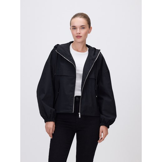 Reserved - Kurtka z kapturem - czarny ze sklepu Reserved w kategorii Kurtki damskie - zdjęcie 186225485
