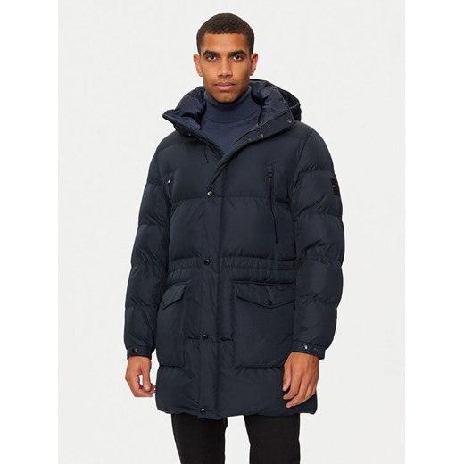 BOSS Kurtka zimowa H-Condolo2 50525109 Granatowy Regular Fit ze sklepu MODIVO w kategorii Kurtki męskie - zdjęcie 186226096
