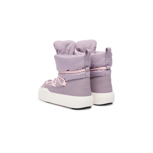 Moon Boot Śniegowce Jr Park lace Mid 80D3440070 S Różowy Moon Boot 31 MODIVO