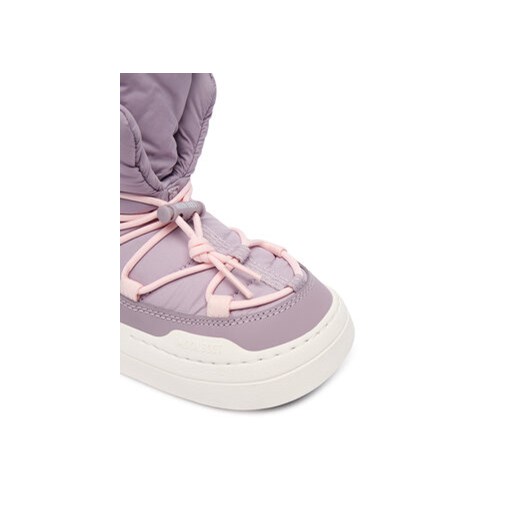 Moon Boot Śniegowce Jr Park lace Mid 80D3440070 S Różowy Moon Boot 31 MODIVO