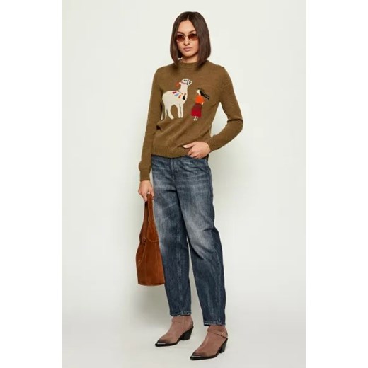 Weekend MaxMara Wełniany sweter NITRA | Regular Fit Weekend Maxmara M Gomez Fashion Store