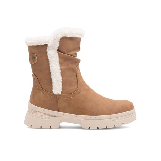 Go Soft Botki WS6217-01 Brązowy ze sklepu MODIVO w kategorii Workery damskie - zdjęcie 186229657