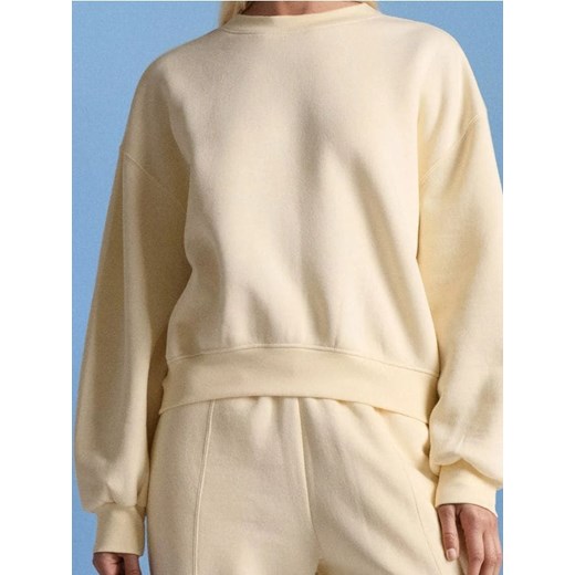 Sinsay - Bluza ze ściągaczami - żółty ze sklepu Sinsay w kategorii Bluzy damskie - zdjęcie 186231347