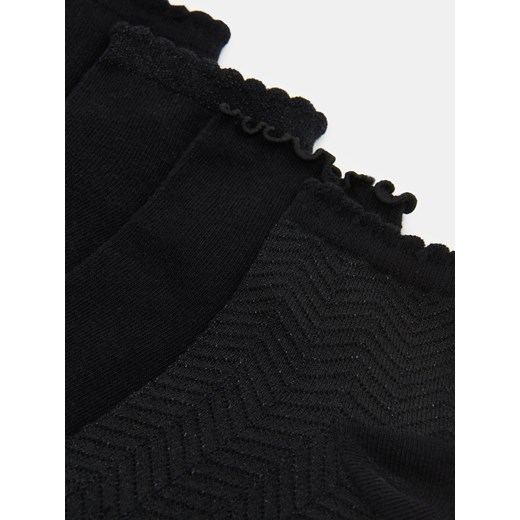 Sinsay - Skarpetki z falbanami 5 pack - czarny Sinsay 39/41 Sinsay