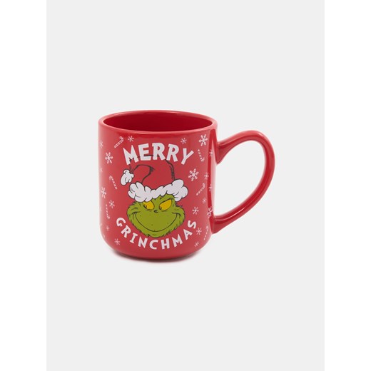 Sinsay - Kubek ceramiczny Grinch - wielobarwny Sinsay One Size Sinsay