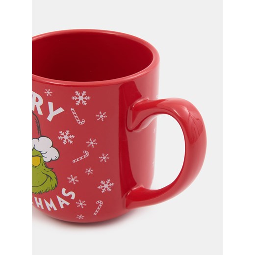 Sinsay - Kubek ceramiczny Grinch - wielobarwny Sinsay One Size Sinsay