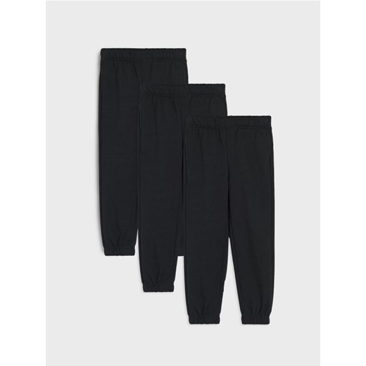 Sinsay - Spodnie 3 pack - czarny - id: 486DN-99X - marki Sinsay - 186232705 Sinsay - Spodnie 3 pack - czarny ze sklepu Sinsay w kategorii Spodnie chłopięce - zdjęcie 186232705
