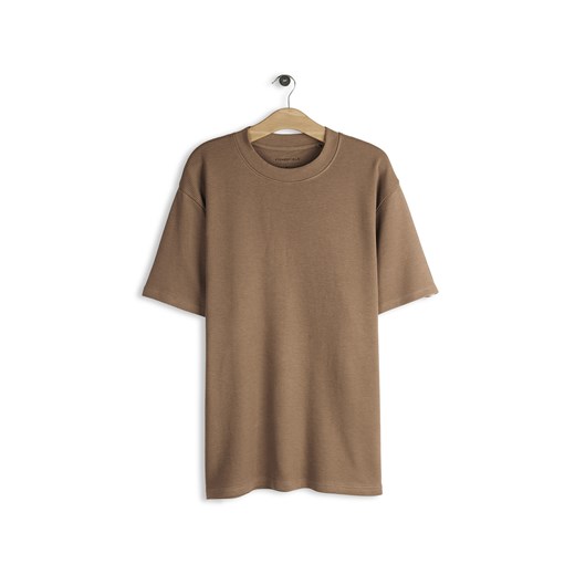 GATE Prążkowany T-shirt typu ottoman S ze sklepu gateshop w kategorii T-shirty męskie - zdjęcie 186232925
