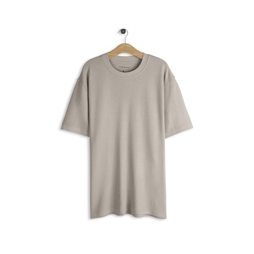 GATE Prążkowany T-shirt typu ottoman S ze sklepu gateshop w kategorii T-shirty męskie - zdjęcie 186232927