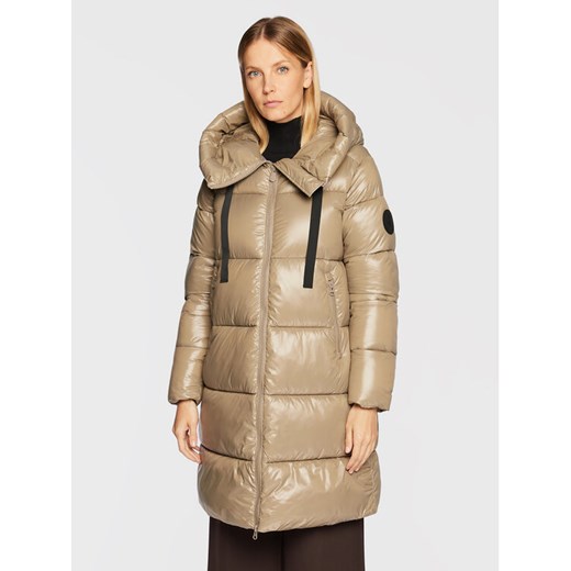 Save The Duck Kurtka zimowa D45510W LUCK15 Beżowy Regular Fit ze sklepu MODIVO w kategorii Kurtki damskie - zdjęcie 186233209